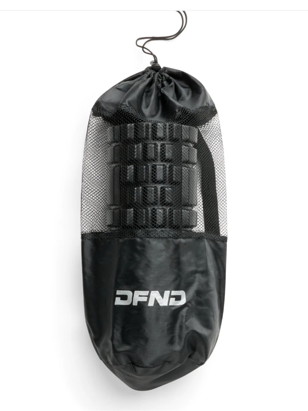 Black 5-in-1 Foam Roller Set Bagged Carry Case